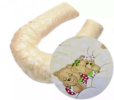 БиоСон Наволочка-чехол U 340x35 Premium (бязь)