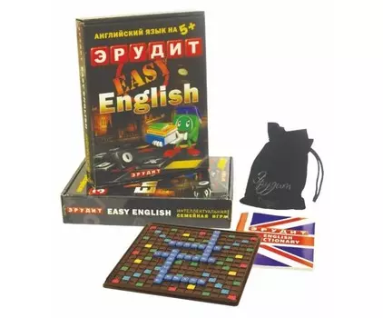 Биплант Настольная игра Эрудит Easy english