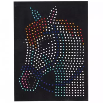 Bondibon Аппликация пайетками Лошадь