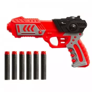 Bondibon Бластер Властелин с мягкими пулями 6 шт.