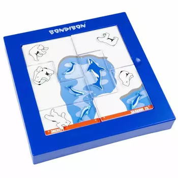 Bondibon БондиЛогика Игра настольная логическая Северный полюс. Камуфляж