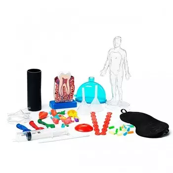 Bondibon Французские опыты Науки с Буки (8 экспериментов) Секреты человеческого тела