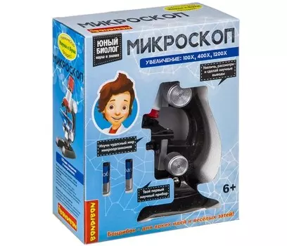 Bondibon Французские опыты Науки с Буки Микроскоп