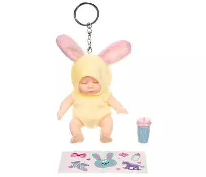 Bondibon Игровой набор Oly Кукла в леденце в меховом костюмчике и аксессуарами ВВ3877