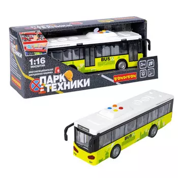 Bondibon Инерционная машина Автобус 1:16
