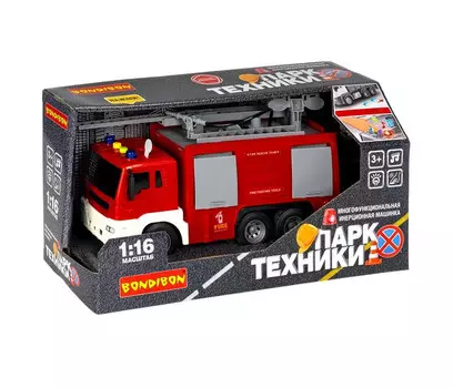 Bondibon Инерционная машина Парк техники Пожарная служба