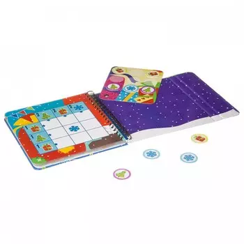 Bondibon Компактные развивающие игры под ёлку Новогодний сюрприз Новогодняя серия