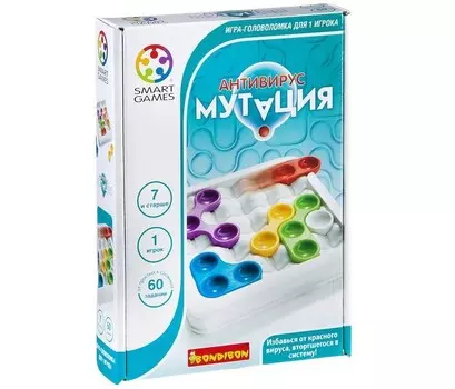 Bondibon Логическая игра Антивирус Мутация