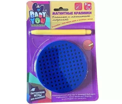 Bondibon Mозаика в планшете Магнитные крапинки (120 шариков)