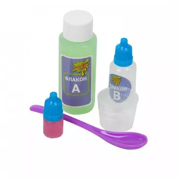 Bondibon Набор для изготовления слайма Слайм Бум: Розовый слайм