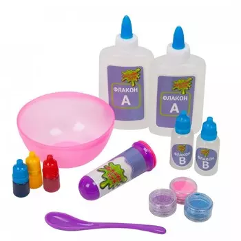 Bondibon Набор для изготовления слайма Слайм Бум: Радужный слайм ВВ3776