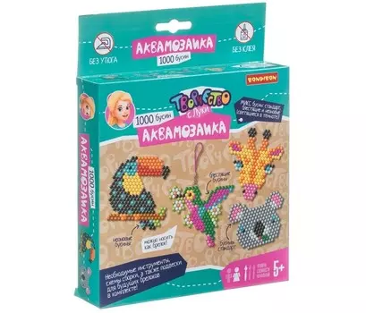 Bondibon Набор для творчества Аквамозаика 1000 бусин