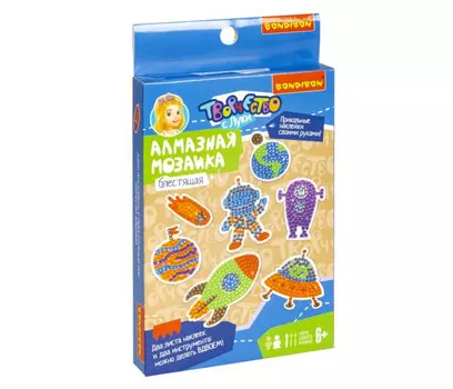 Bondibon Набор для творчества Алмазная мозаика Космос