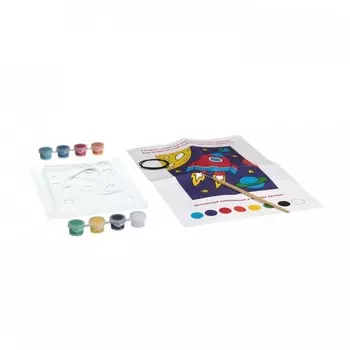 Bondibon Набор для творчества Панно из гипса (для мальчиков 1 вид)