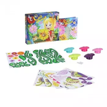 Bondibon Набор для творчества Сад Цветов 3D