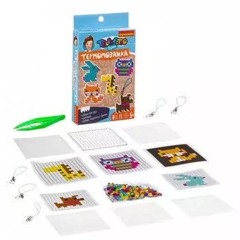 Bondibon Набор для творчества Термомозаика 2D Животные и птички