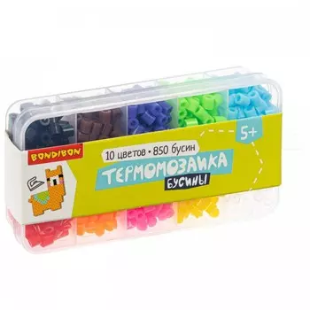 Bondibon Набор для творчества термомозаика Бусины 850 шт.