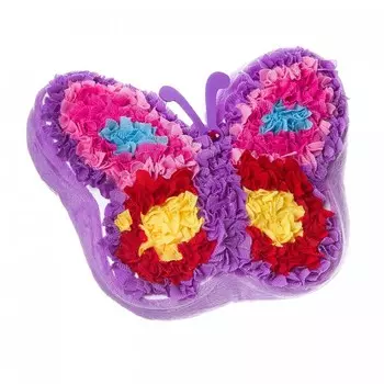 Bondibon Набор для Творчества Украшаем подушку лентами Бабочка