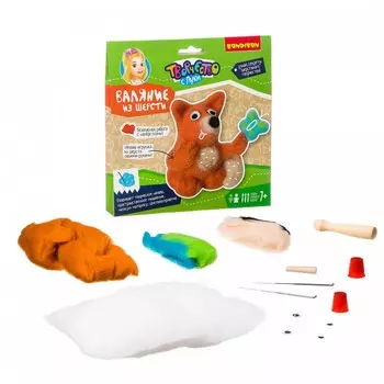 Bondibon Набор для Творчества Валяние из шерсти Лисица