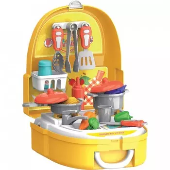 Bondibon Набор игровой в чемоданчике Кухня 25 аксессуаров
