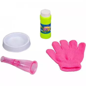 Bondibon Набор Эластичные мыльные пузыри 50 мл (1 перчатка)