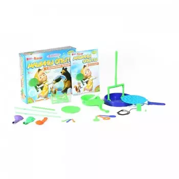 Bondibon Набор Науки с Буки Маша и Медведь Машины опыты с мыльными пузырями