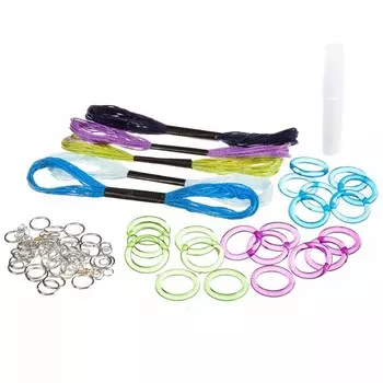 Bondibon Наборы для творчества Eva Moda Украшения из колец 2 предмета