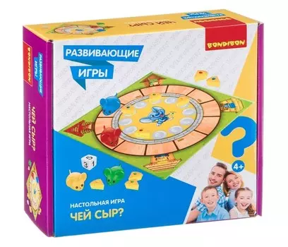 Bondibon Настольная игра Чей сыр?
