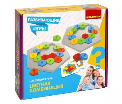 Bondibon Настольная игра Цветная комбинация