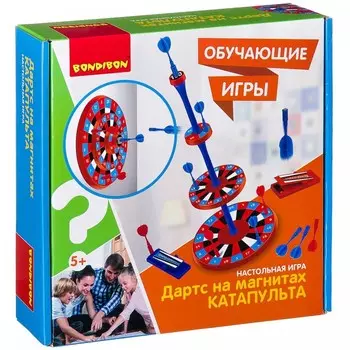 Bondibon Настольная игра Дартс на магнитах Катапульта