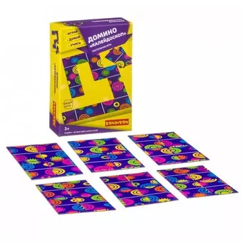 Bondibon Настольная игра Домино Калейдоскоп