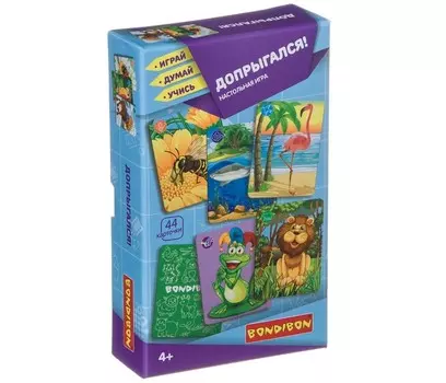 Bondibon Настольная игра Допрыгался!