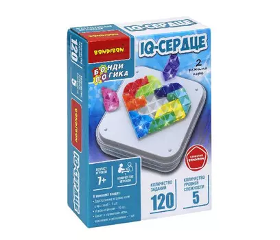 Bondibon Настольная игра-головоломка IQ-Сердце