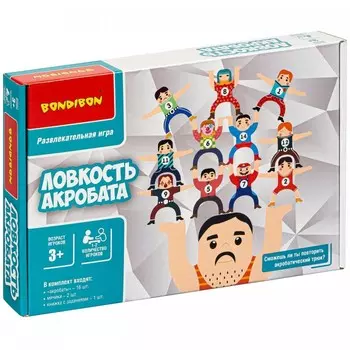 Bondibon Настольная игра Ловкость акробата