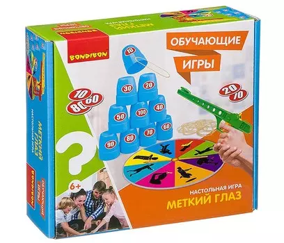 Bondibon Настольная игра Меткий глаз