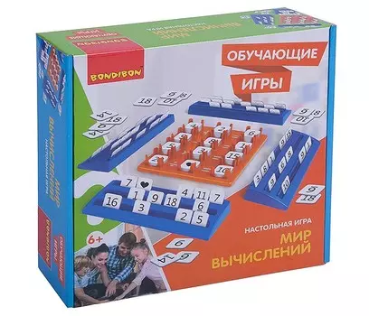Bondibon Настольная игра Мир вычислений
