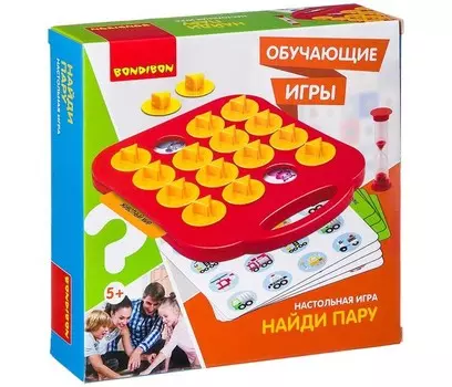 Bondibon Настольная игра Найди пару