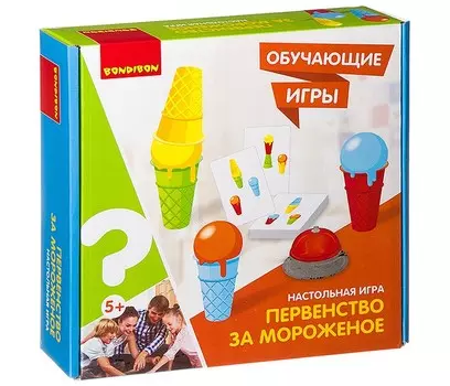 Bondibon Настольная игра Первенство за мороженое