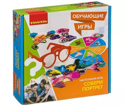 Bondibon Настольная игра Собери портрет