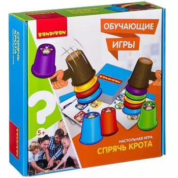 Bondibon Настольная игра Спрячь крота