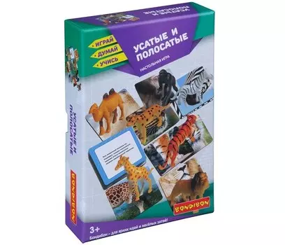 Bondibon Настольная игра Усатые и полосатые