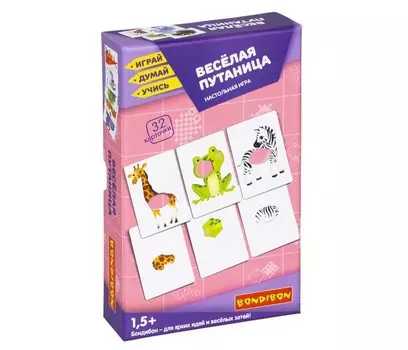 Bondibon Настольная игра Веселая путаница