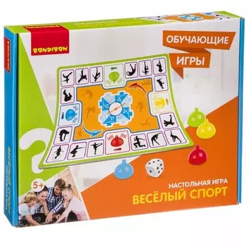 Bondibon Настольная игра Всёлый спорт
