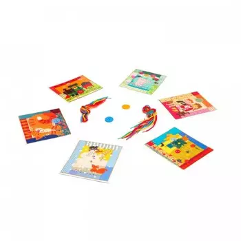 Bondibon Настольная игра Вышивка без иголки Королевство добрых игр