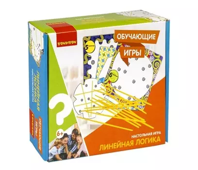 Bondibon Настольная обучающая игра Линейная логика