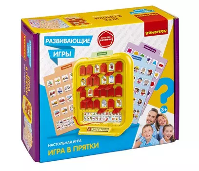 Bondibon Настольная развивающая Игра в прятки