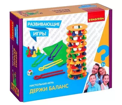 Bondibon Развивающая настольная игра Держи баланс