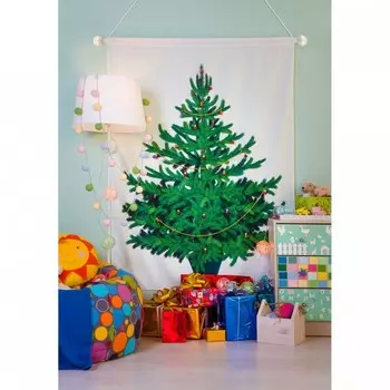 Bondibon Самая компактная елка на ткани Bondibon с украшениями