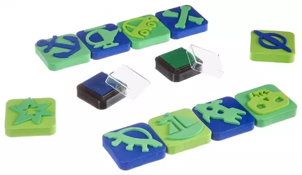 Bondibon Штампы для детского творчества (мальчики)