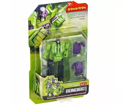 Bondibon Трансформер Bondibot 2 в 1 робот-экскаватор